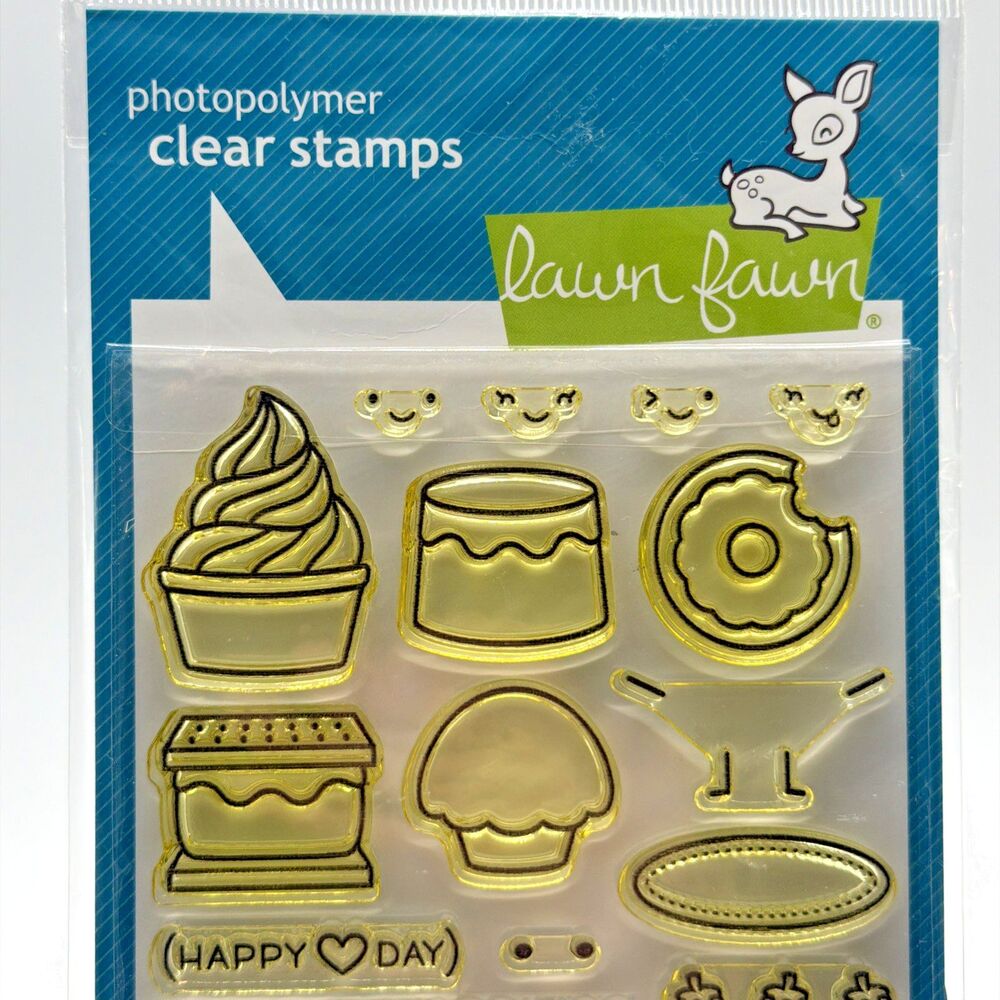 Lawn Fawn Stamp And Die Set Sweet Friends - Picture 2 of 4